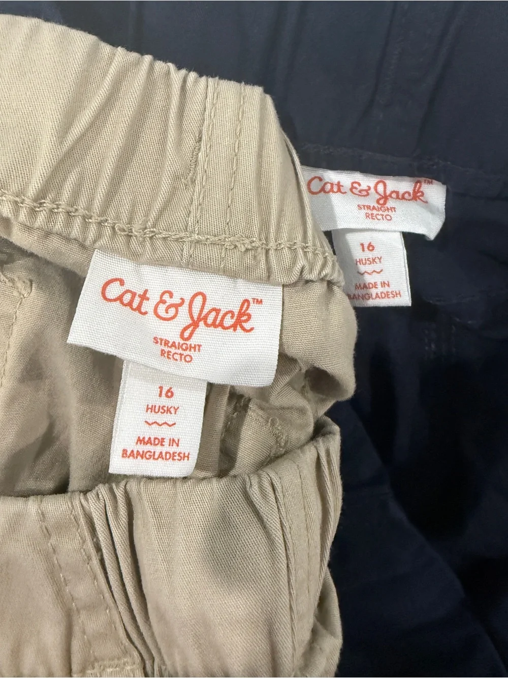 Set of Two Cat & Jack Pull-On Chino Pants